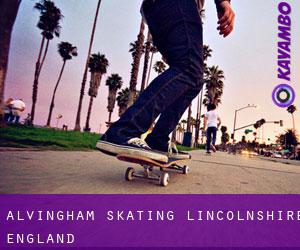 Alvingham skating (Lincolnshire, England)