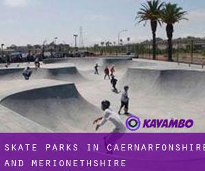 Skate Parks in Caernarfonshire and Merionethshire