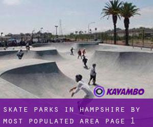 Skate Parks in Hampshire by most populated area - page 1