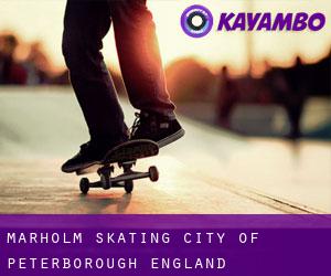 Marholm skating (City of Peterborough, England)