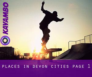 places in Devon (Cities) - page 1