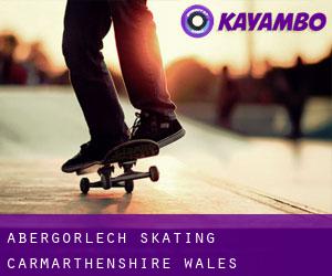 Abergorlech skating (Carmarthenshire, Wales)