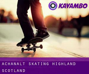Achanalt skating (Highland, Scotland)