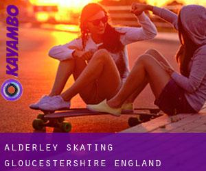 Alderley skating (Gloucestershire, England)