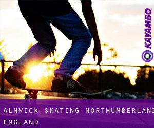 Alnwick skating (Northumberland, England)
