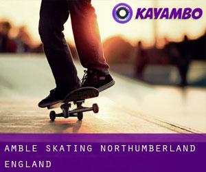 Amble skating (Northumberland, England)