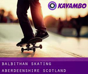 Balbithan skating (Aberdeenshire, Scotland)