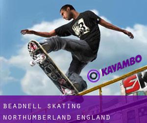 Beadnell skating (Northumberland, England)