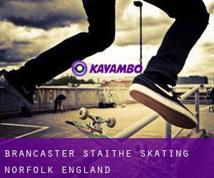 Brancaster Staithe skating (Norfolk, England)