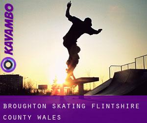 Broughton skating (Flintshire County, Wales)