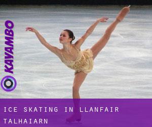 Ice Skating in Llanfair Talhaiarn