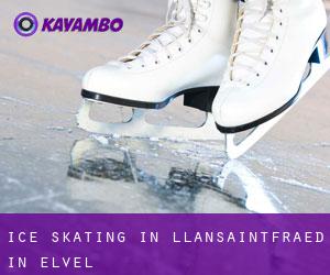Ice Skating in Llansaintfraed in Elvel