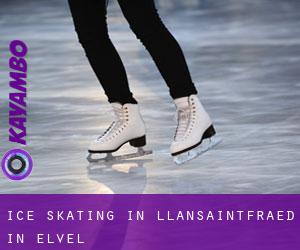 Ice Skating in Llansaintfraed in Elvel