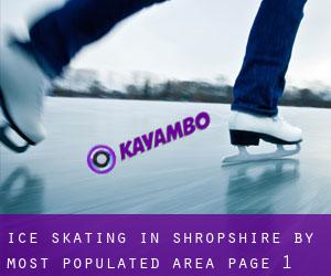 Ice Skating in Shropshire by most populated area - page 1