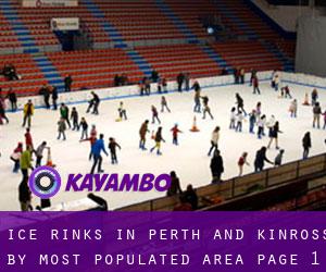 Ice Rinks in Perth and Kinross by most populated area - page 1