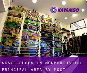 Skate Shops in Monmouthshire principal area by most populated area - page 1