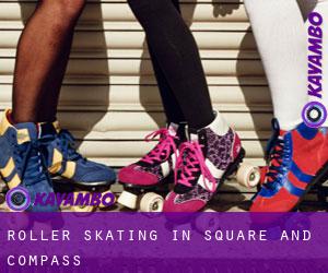 Roller Skating in Square and Compass