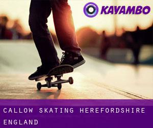 Callow skating (Herefordshire, England)