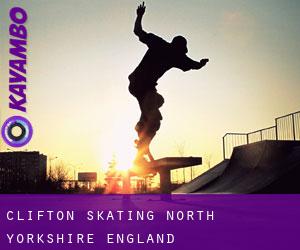Clifton skating (North Yorkshire, England)