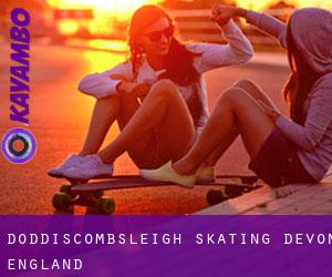 Doddiscombsleigh skating (Devon, England)