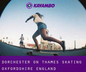 Dorchester on Thames skating (Oxfordshire, England)