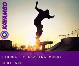 Findochty skating (Moray, Scotland)