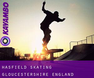 Hasfield skating (Gloucestershire, England)