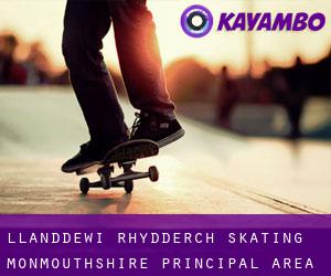 Llanddewi Rhydderch skating (Monmouthshire principal area, Wales)