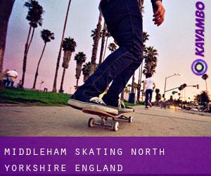 Middleham skating (North Yorkshire, England)