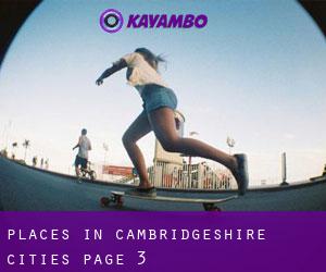 places in Cambridgeshire (Cities) - page 3