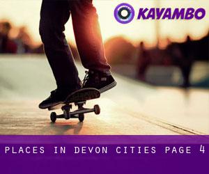 places in Devon (Cities) - page 4